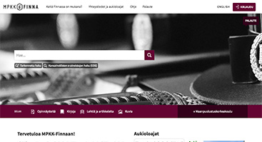 mpkk.finna.fi screenshot